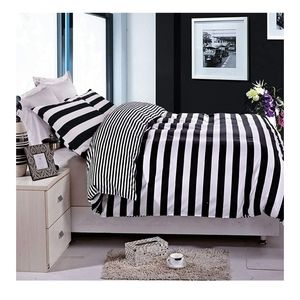 Striped duvet cover